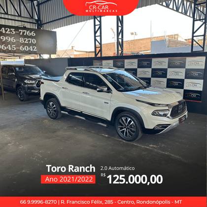 FIAT TORO 2.0 16V TURBO DIESEL RANCH 4WD AT9